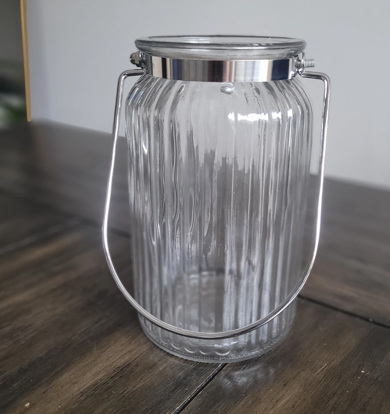 Glass Lanterns for decor/table centerpeice - photo 2