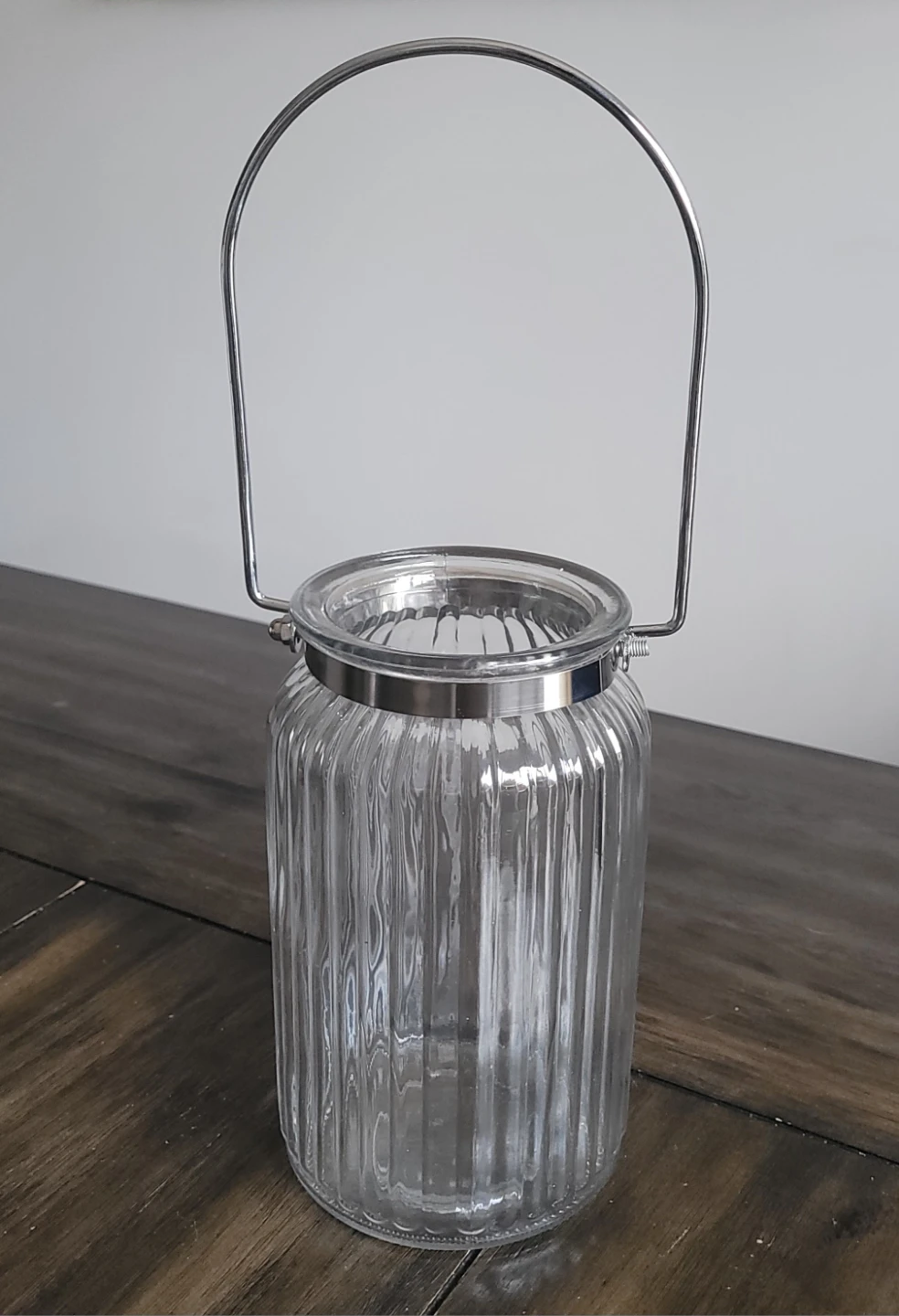 Glass Lanterns for decor/table centerpeice - photo 3