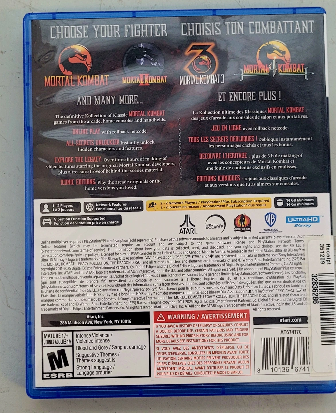 PS5 Mortal Kombat Legacy Kollection (32836286) - photo 2