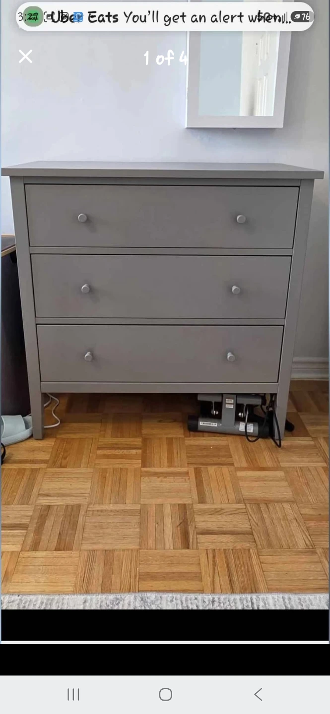 Dresser Large Grey Gullaberg Ikea