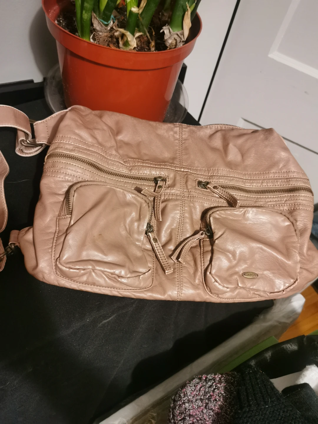 Purse/backpack - Tan