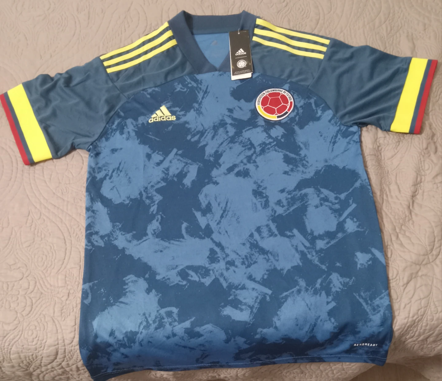 Adidas Colombia National Football Team Jersey