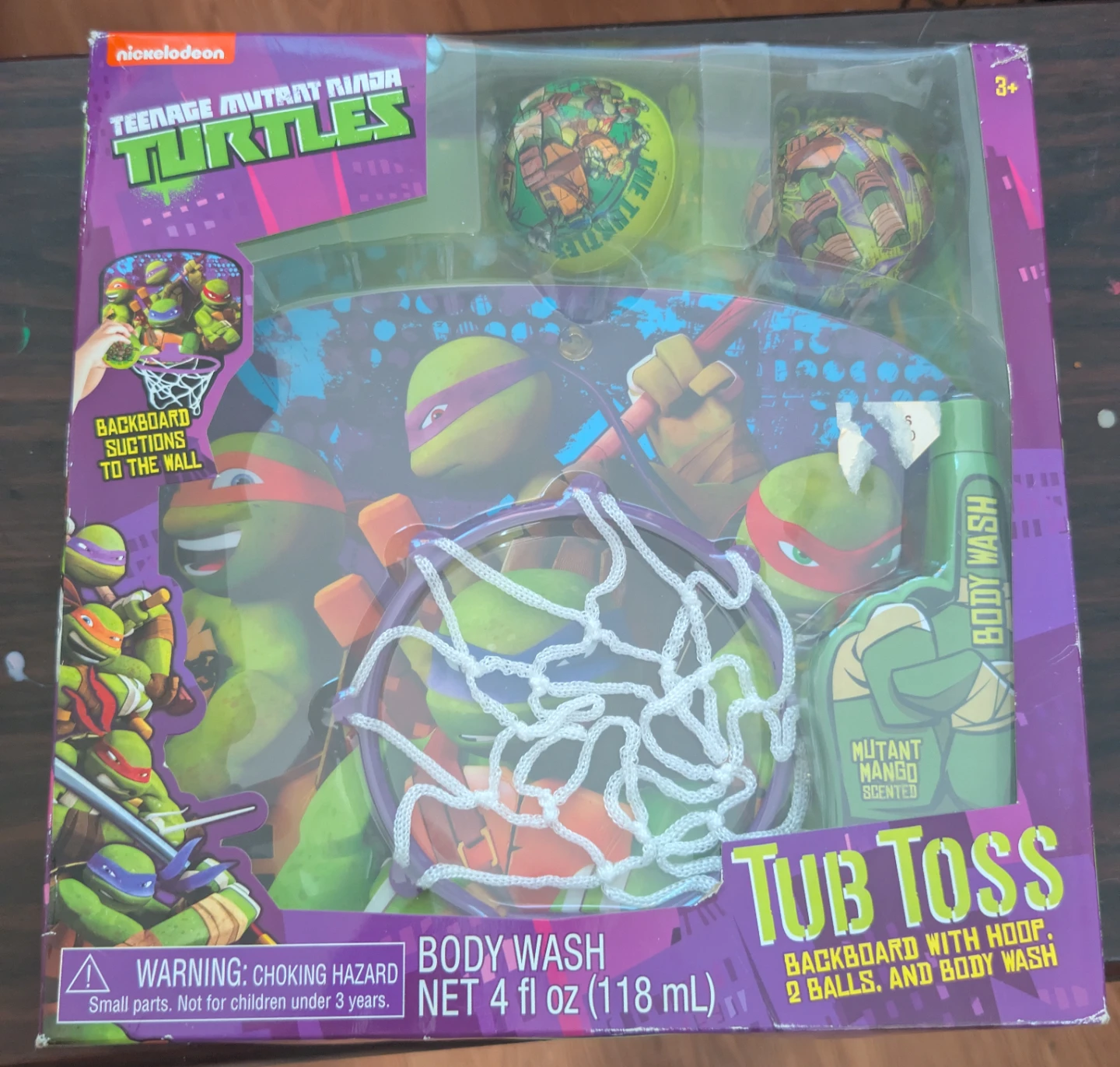 Nickelodeon Teenage Mutant Ninja Turtles Tub Toss Set