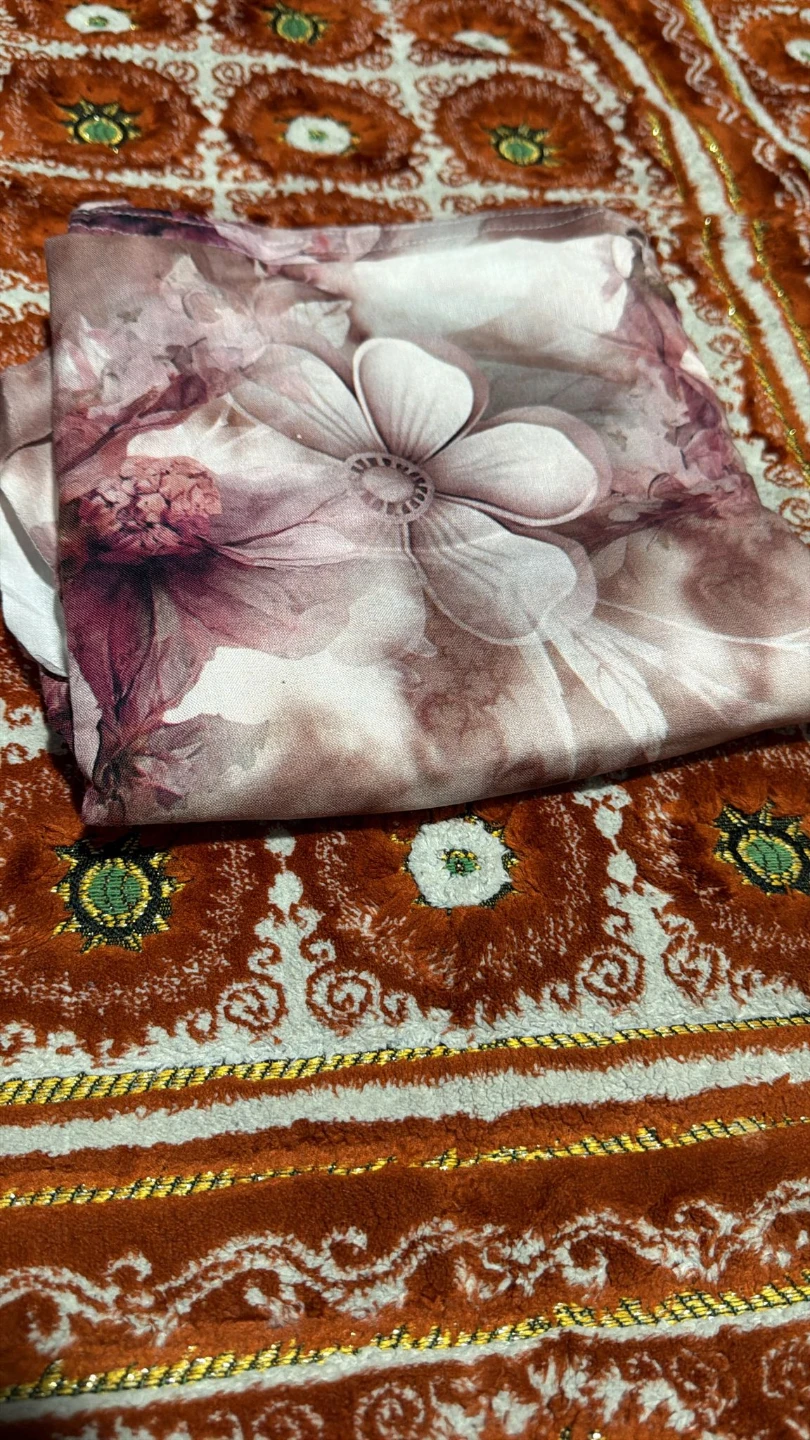 Fabric bundle with floral and abstract prints