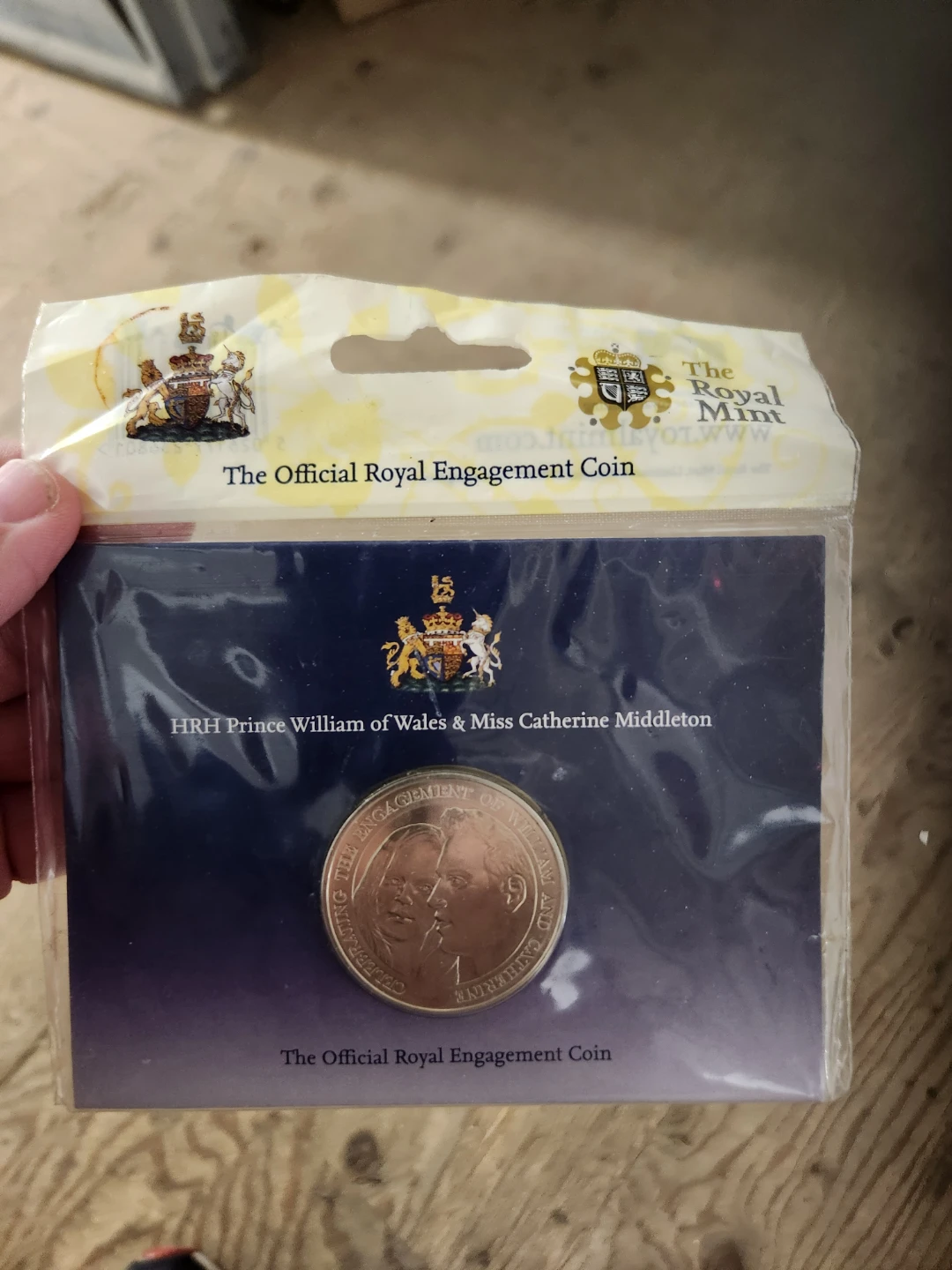 The Royal Mint Official Royal Engagement Coin