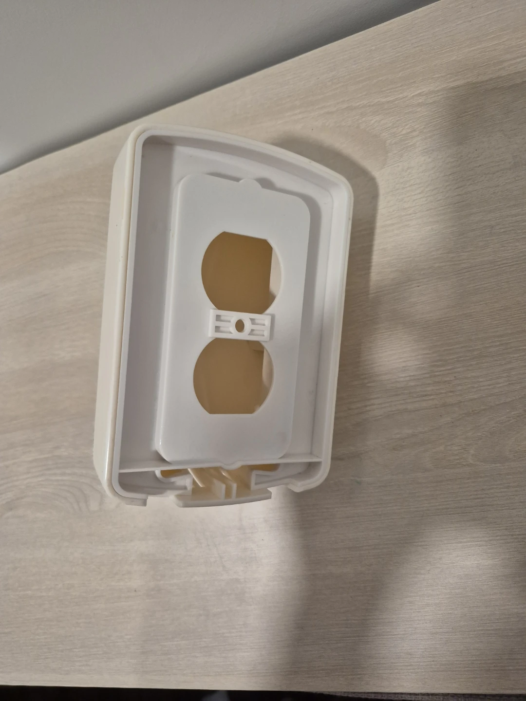 White Outlet Cover Box - photo 2