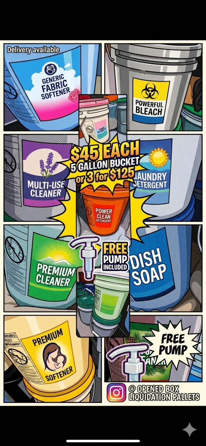 Generic Fabric Softener Bucket
