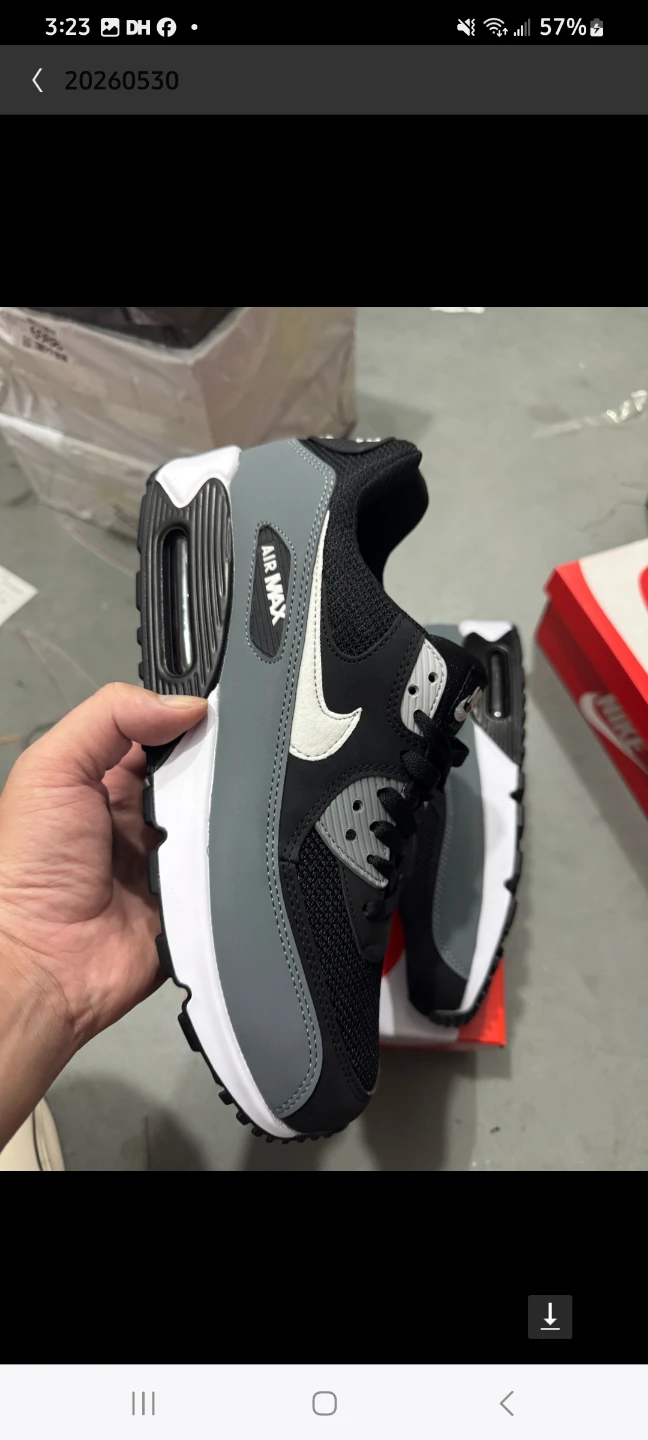 Nike Air Max 90 Black / GreySale 11 men - photo 2