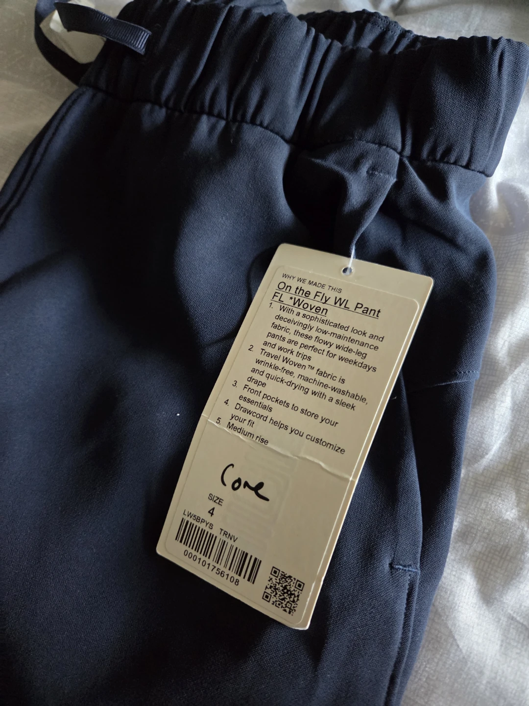 Lululemon On the Fly WL Pant Navy Size 4 - photo 3