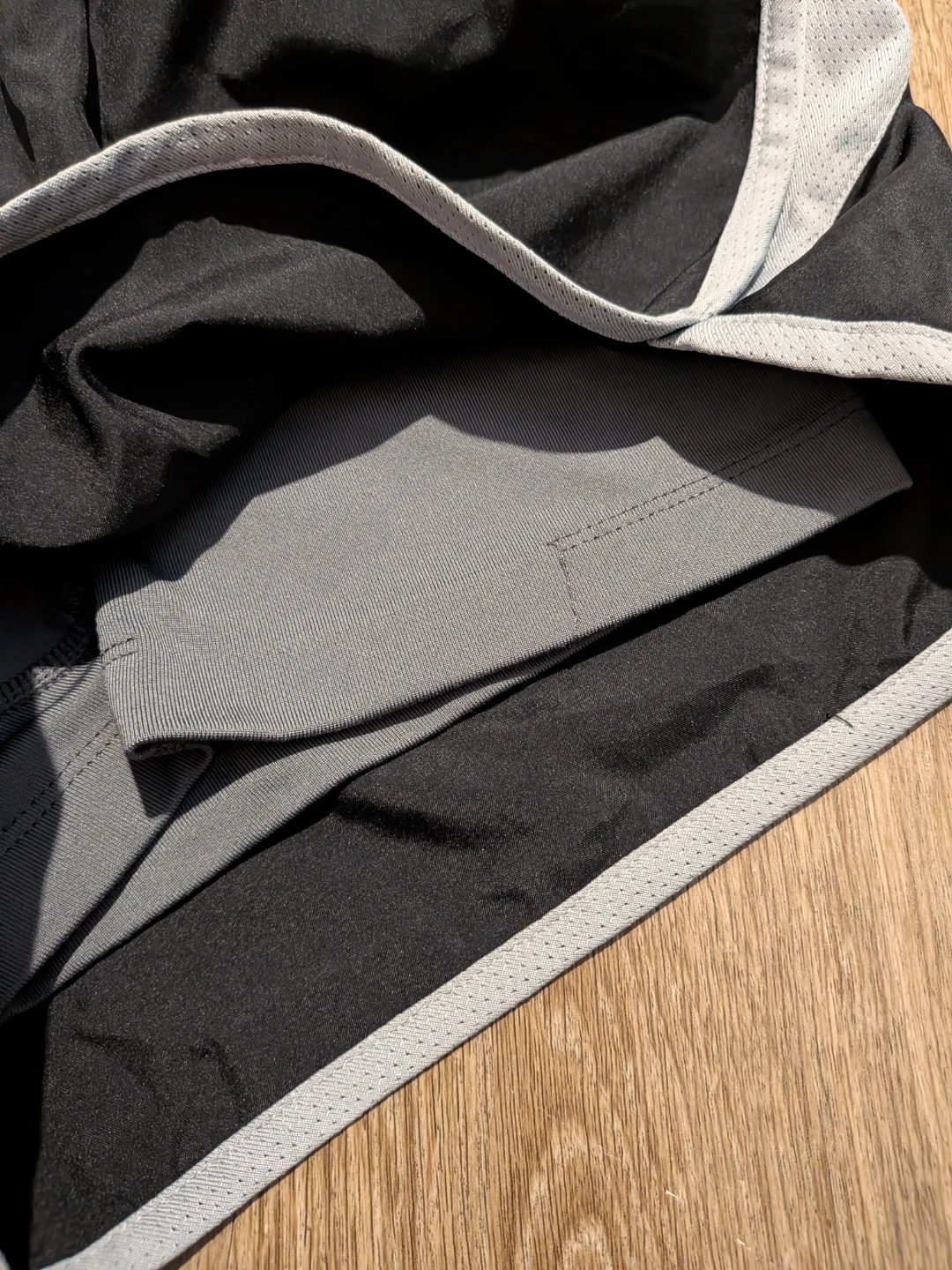 Nike Dri-FIT Running Shorts Black/Grey Size S ⚽ - photo 2