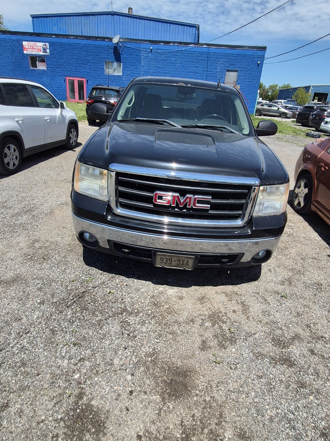 Black GMC Sierra 1500 4x4 Pickup Truck - photo 2