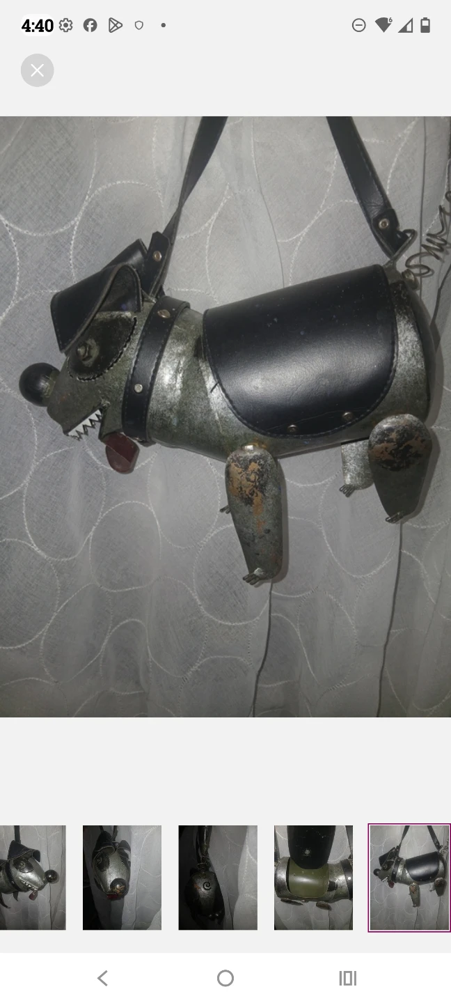 Unique Dog-Shaped Novelty Handbag - photo 4