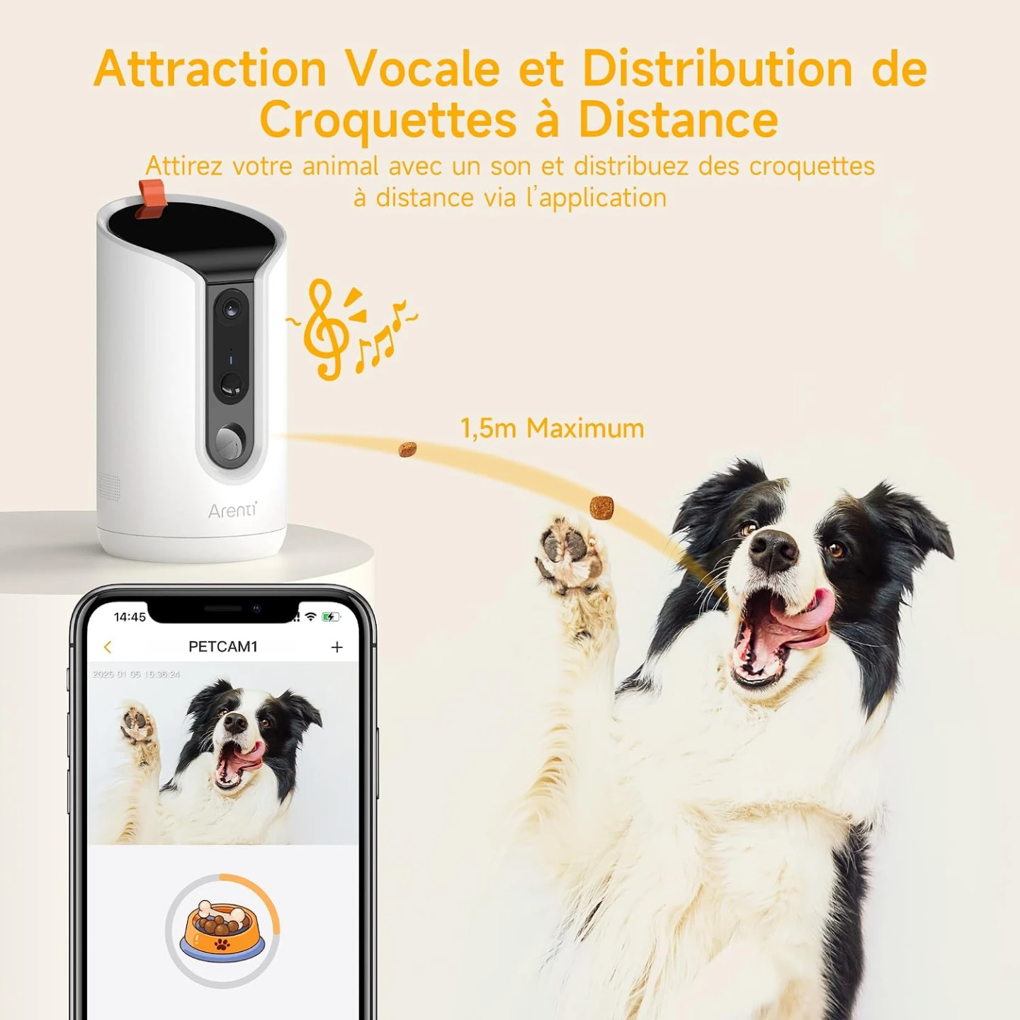Arenti Smart Pet Camera with Treat Tossing - photo 5
