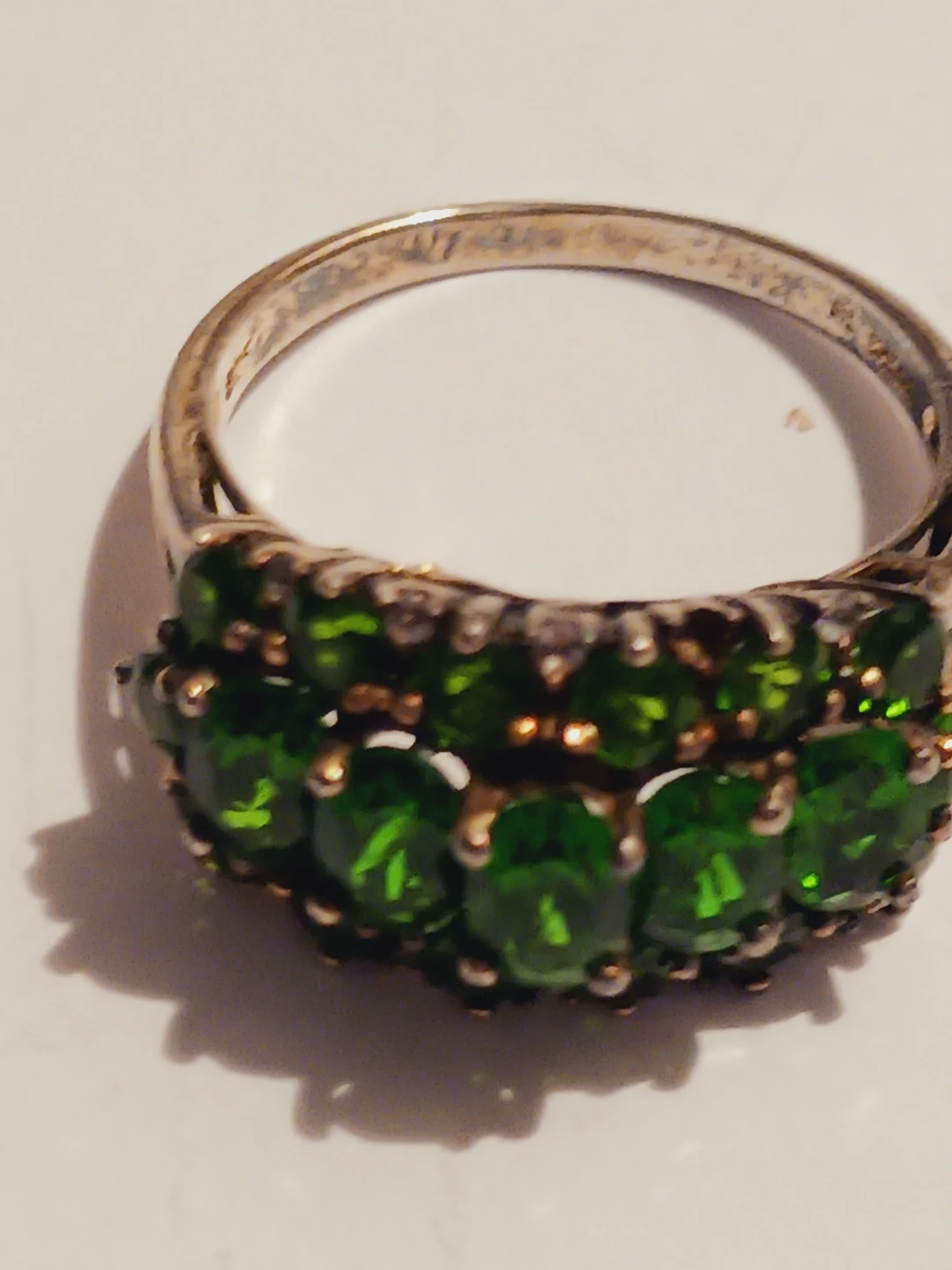 Gorgeous Vintage Sterling Silver 925 Peridot Ring. 9. - photo 2