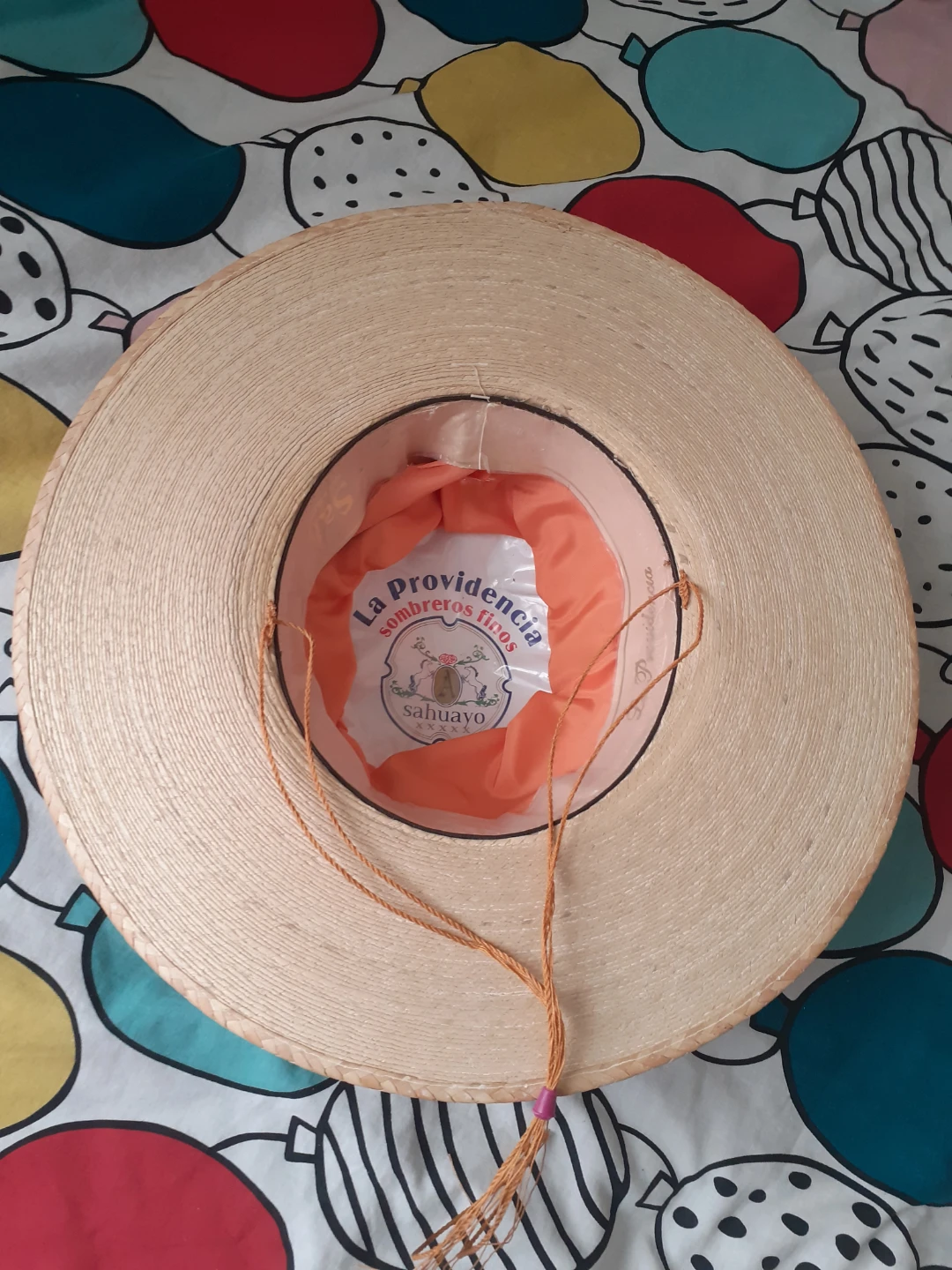 La Providencia Sombreros Finos Straw Hat with Floral Accent - photo 2