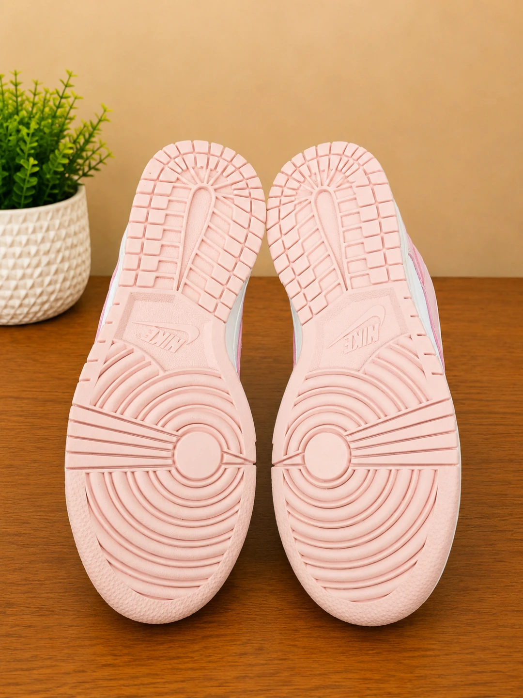Nike Dunk Low Pink White Women's Shoes - photo 4