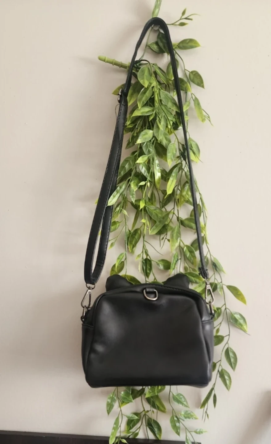 Black Cat Face Crossbody Bag - photo 2