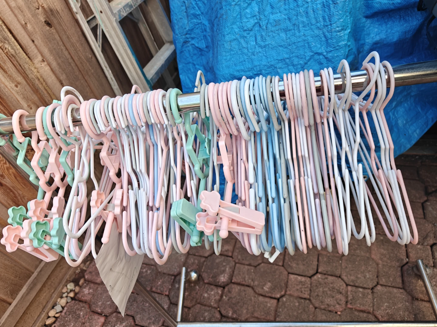 Pastel Baby Clothes Hangers 80 Kids HangersBulk