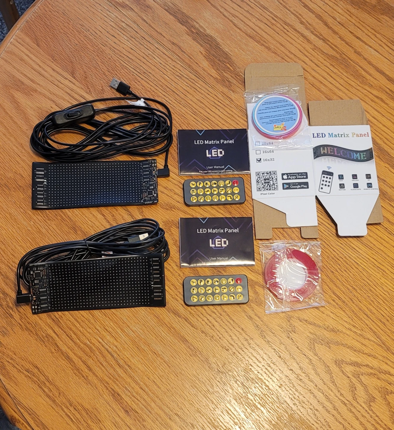 LED Matrix Panel Display with Remote Control - photo 2