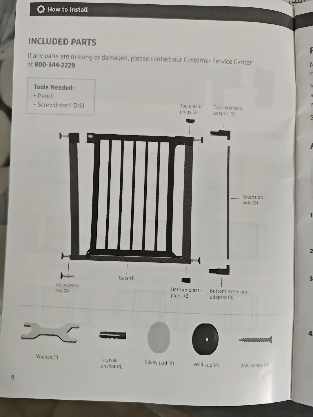 Brica Baby Gate - Red Wood and Black Metal⚽ - photo 2