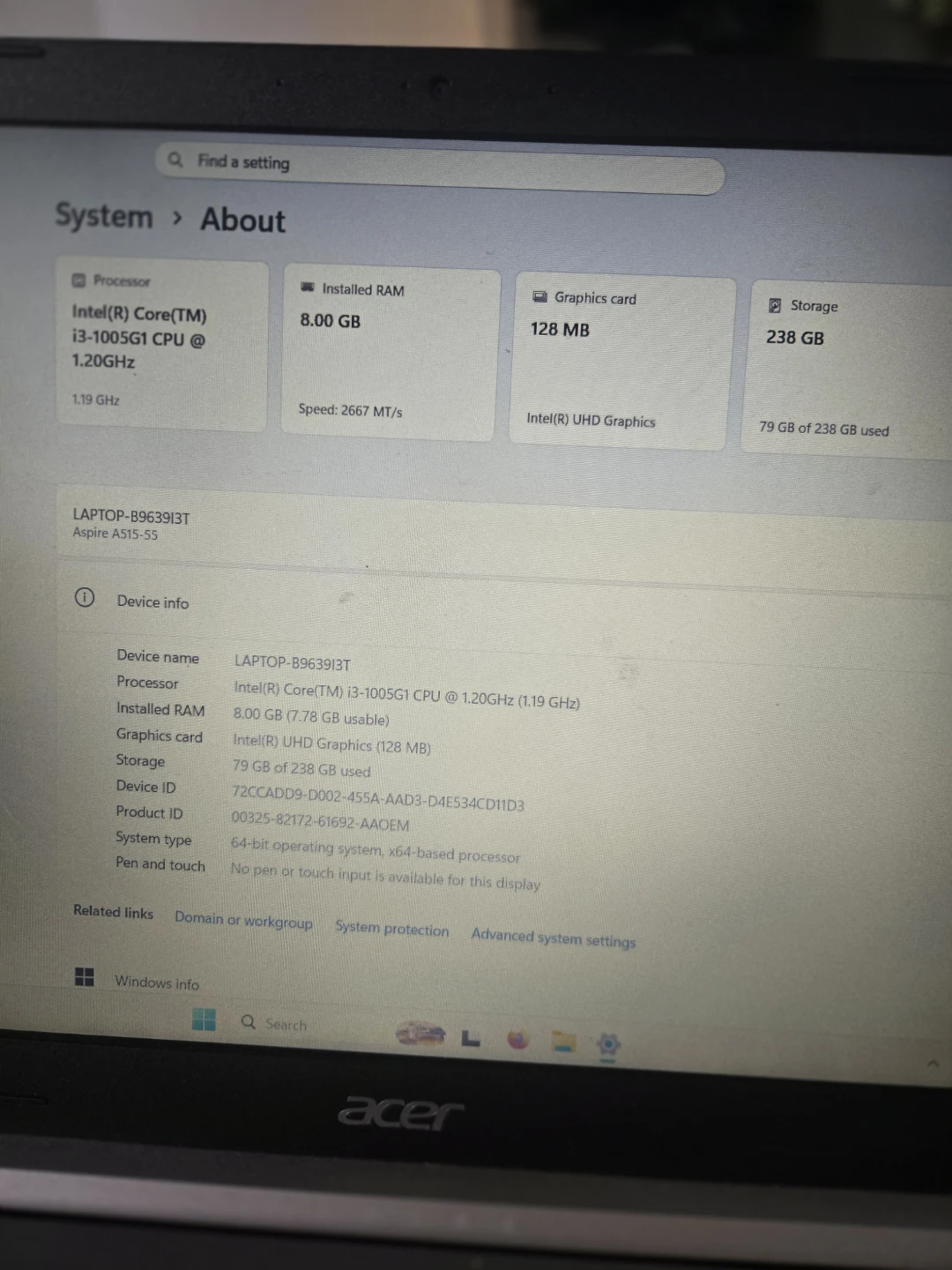 Acer Aspire 5 A515-55 Laptop - photo 4