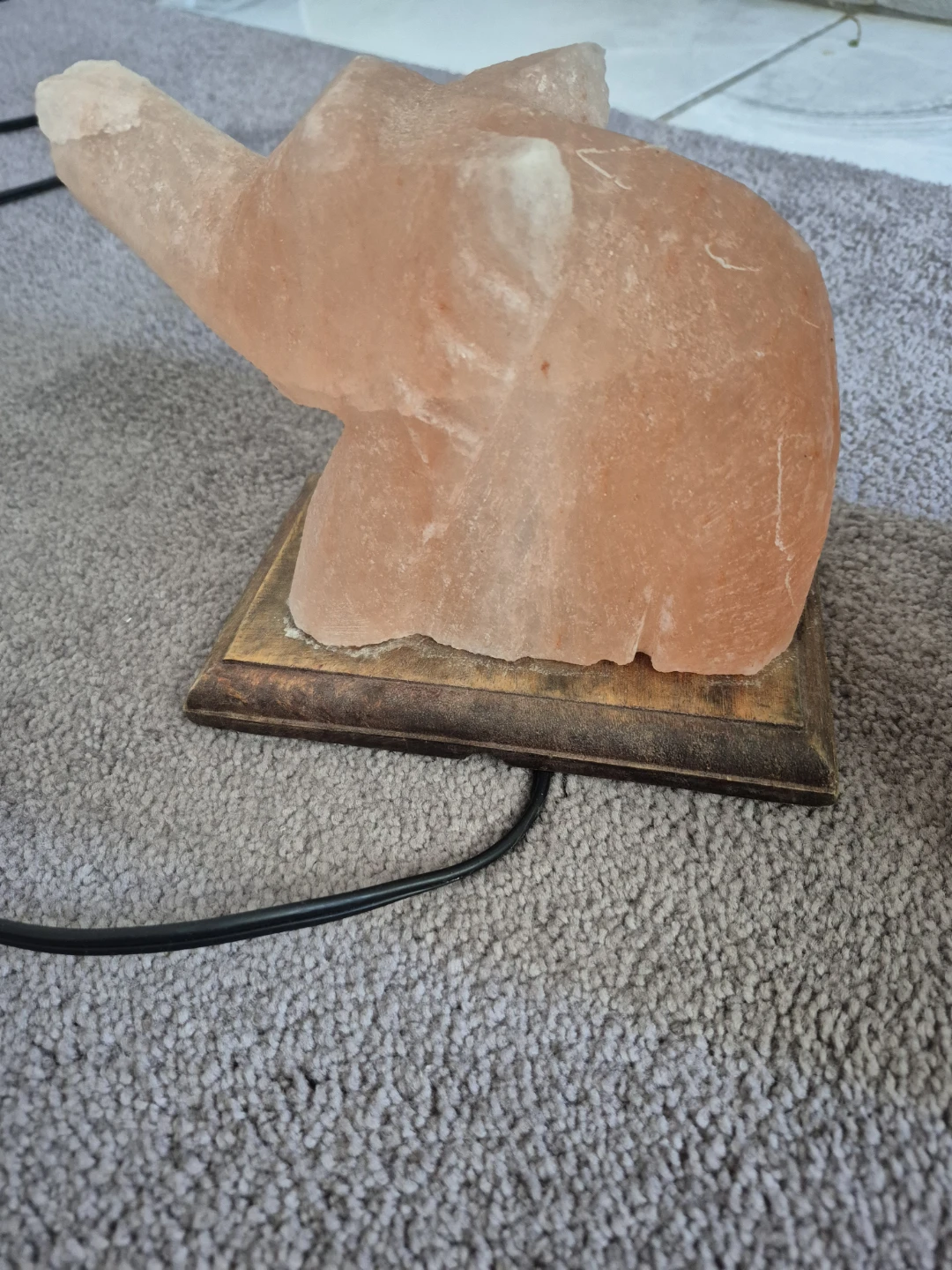 Himalayan Shop Natural Pink Salt Lamp - Elephant
