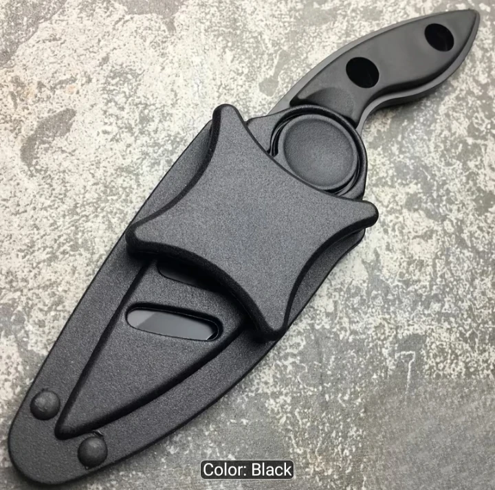 Brand New Black Fixed Blade with Sheath. X2 styles