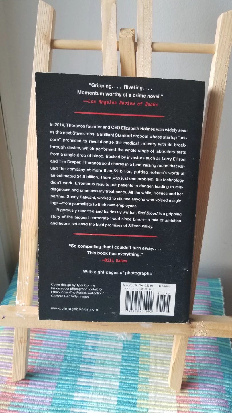 Bad Blood: Secrets and Lies in a Silicon Valley Startup. - photo 2