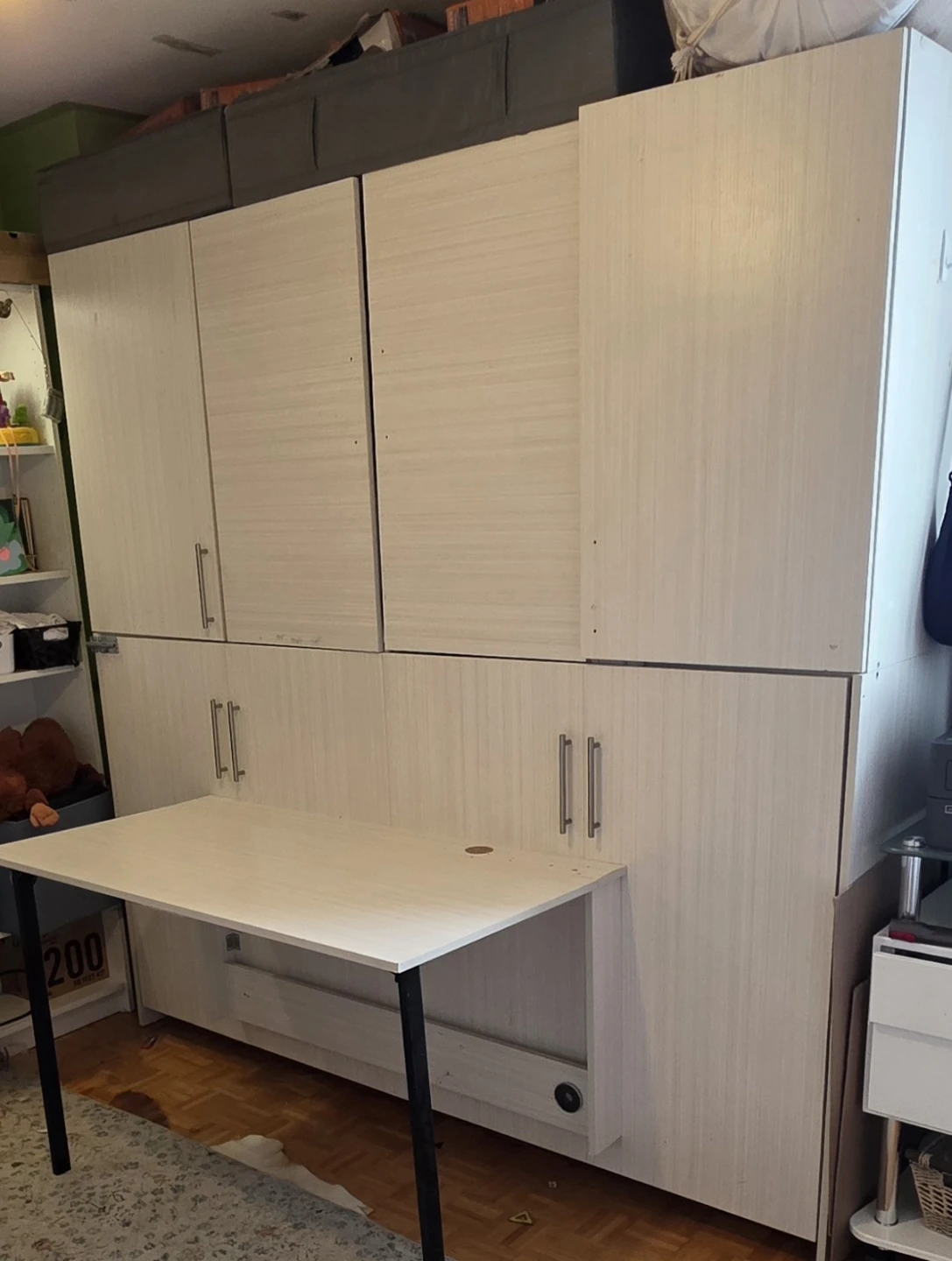 Murphy Bed with Desk and Storage - photo 2