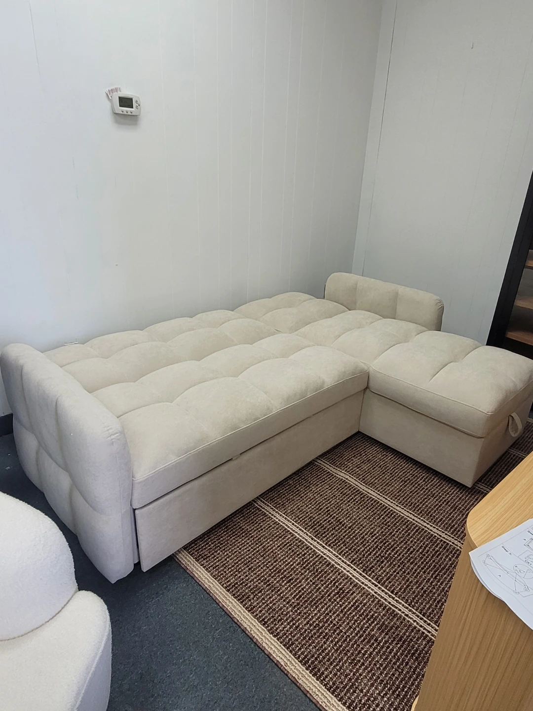 Warehouse sale Pull-out Sofa Bed with Storage - photo 2