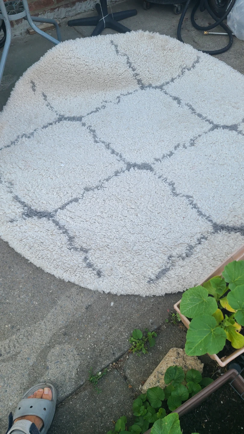 Round Berber Style Rug - photo 2