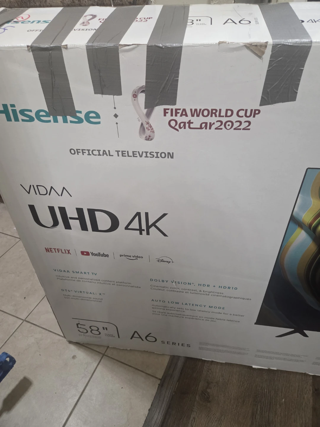 Hisense 58" UHD 4K VIDAA A6 Series TV - photo 4