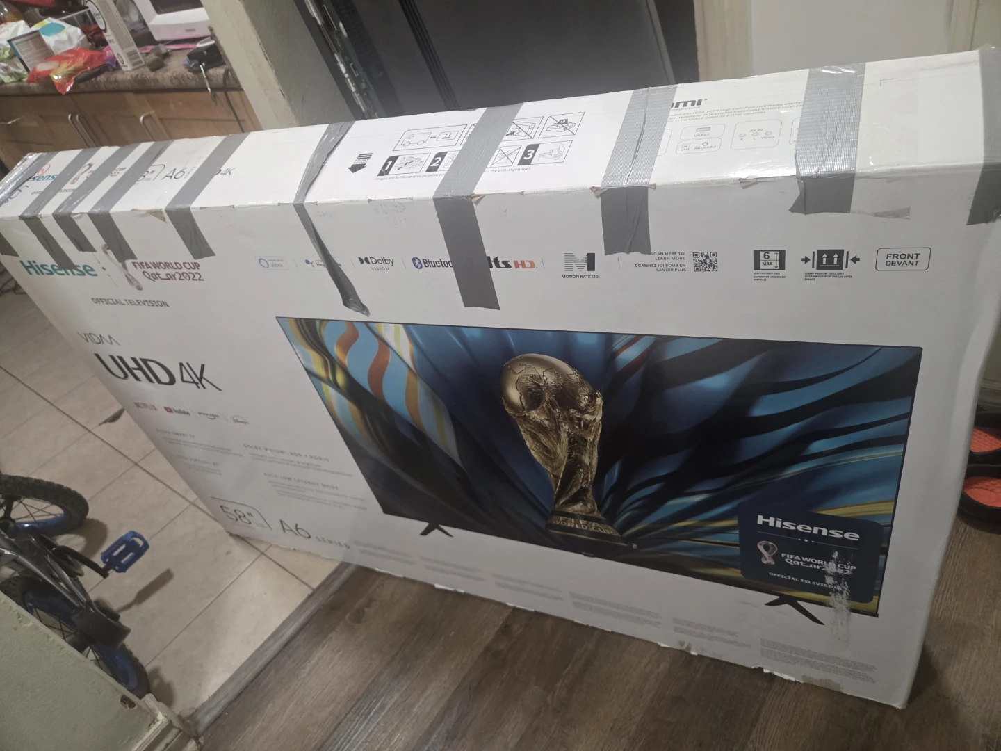 Hisense 58" UHD 4K VIDAA A6 Series TV - photo 5