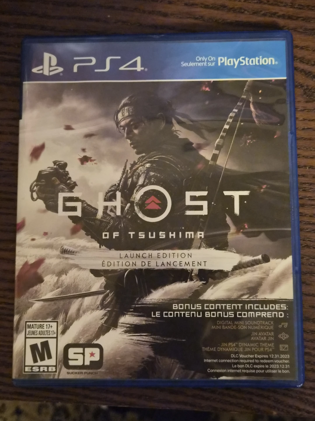 Ghost of Tsushima Launch Edition PS4 Game