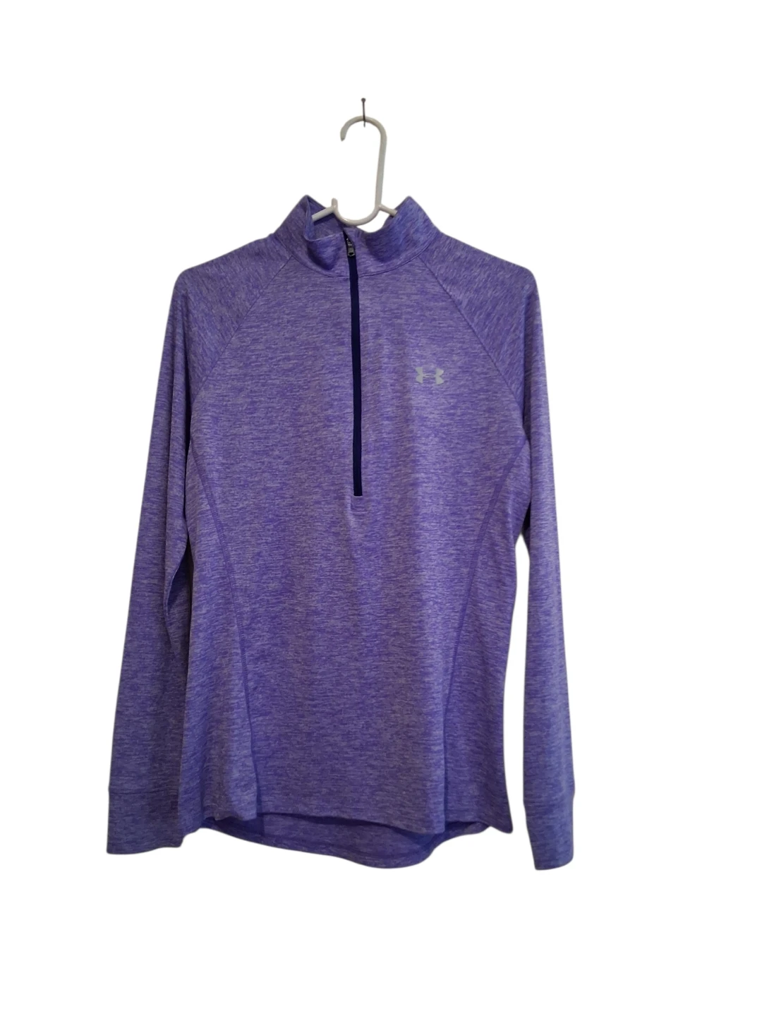 Under Armour Purple 1/4 Zip Long Sleeve Shirt