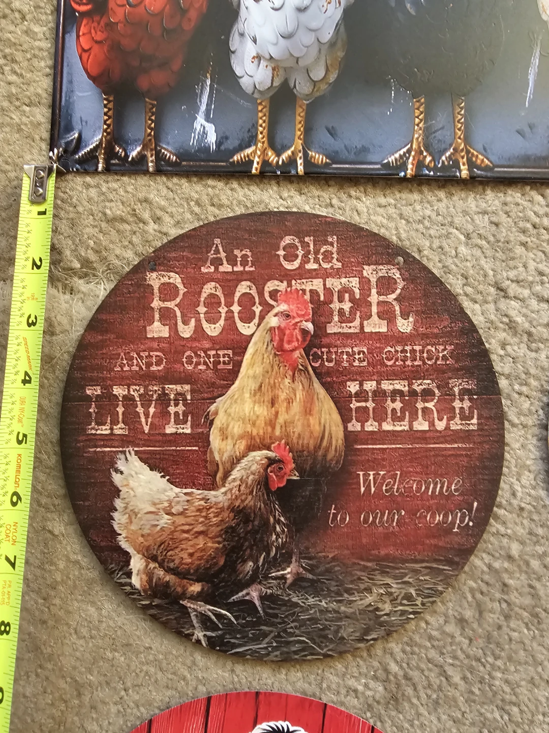 Farm Animal Metal Signs (Set of 8) - photo 3