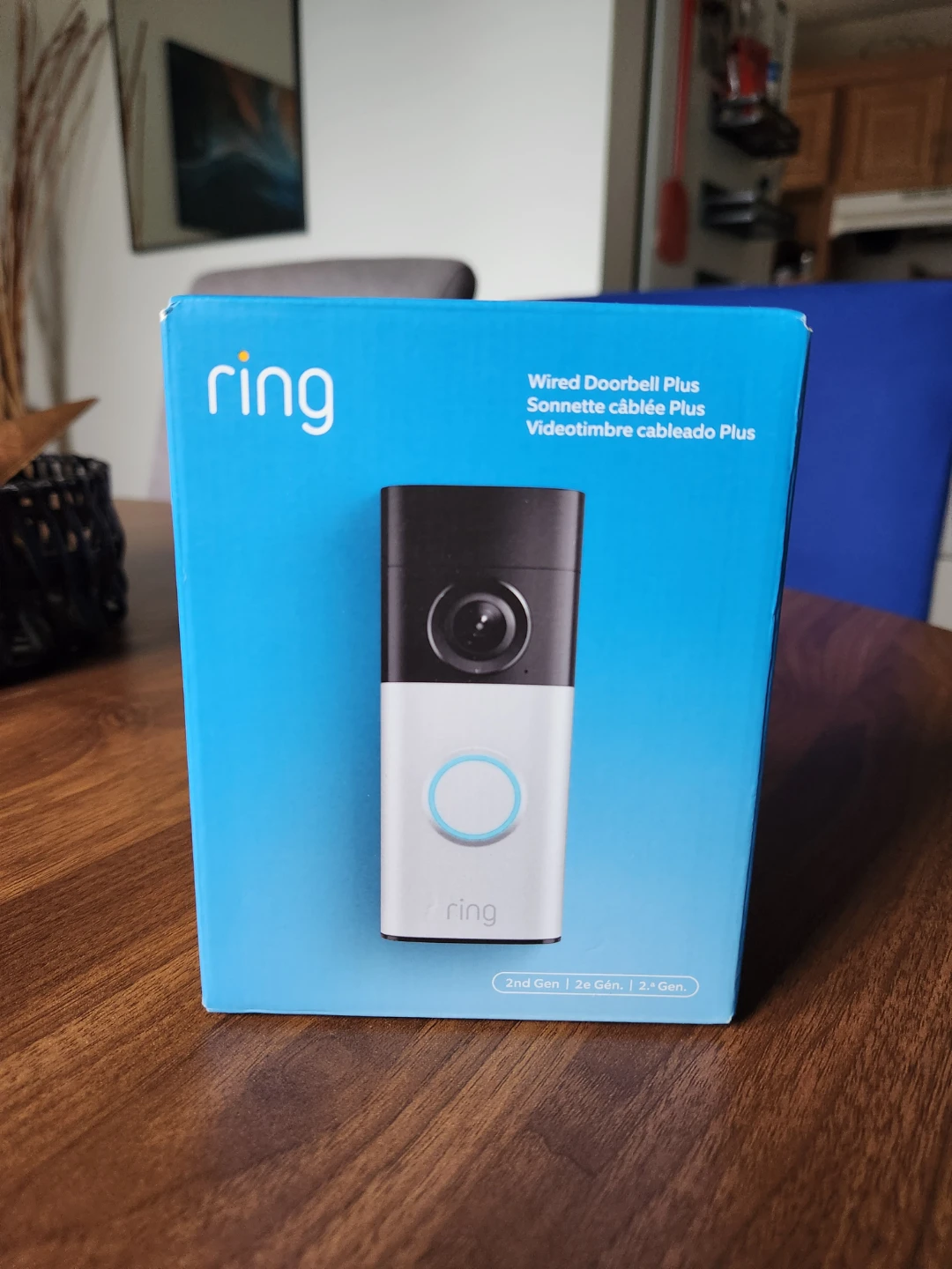 Ring Wired Doorbell Plus - Brand New Sealed