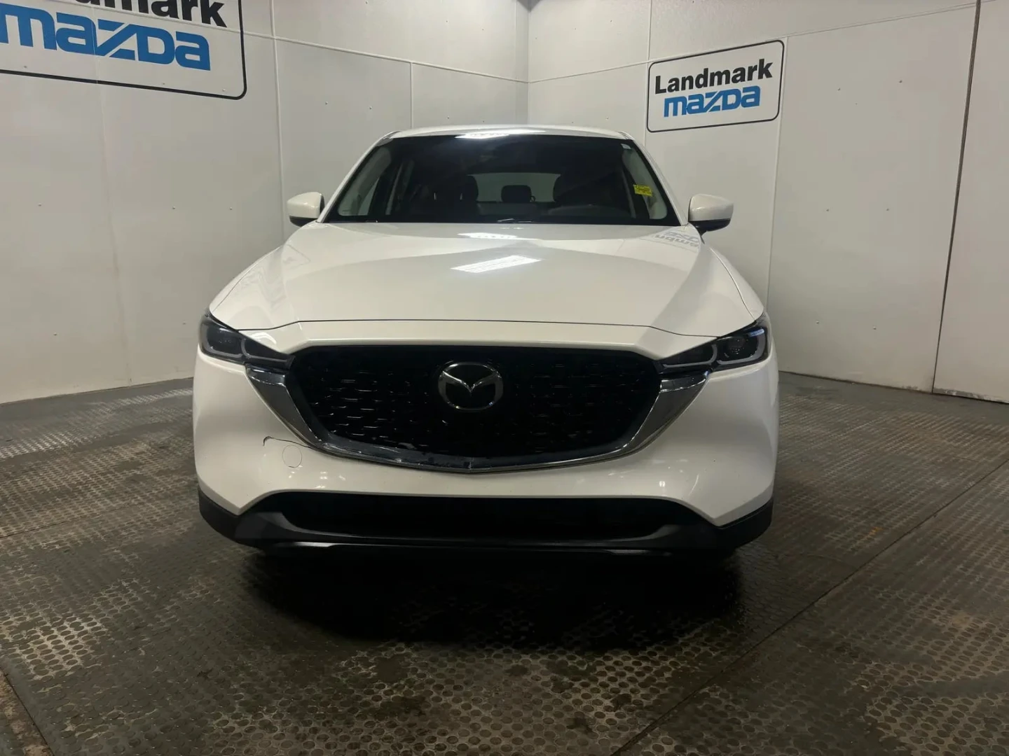 White Mazda CX-5