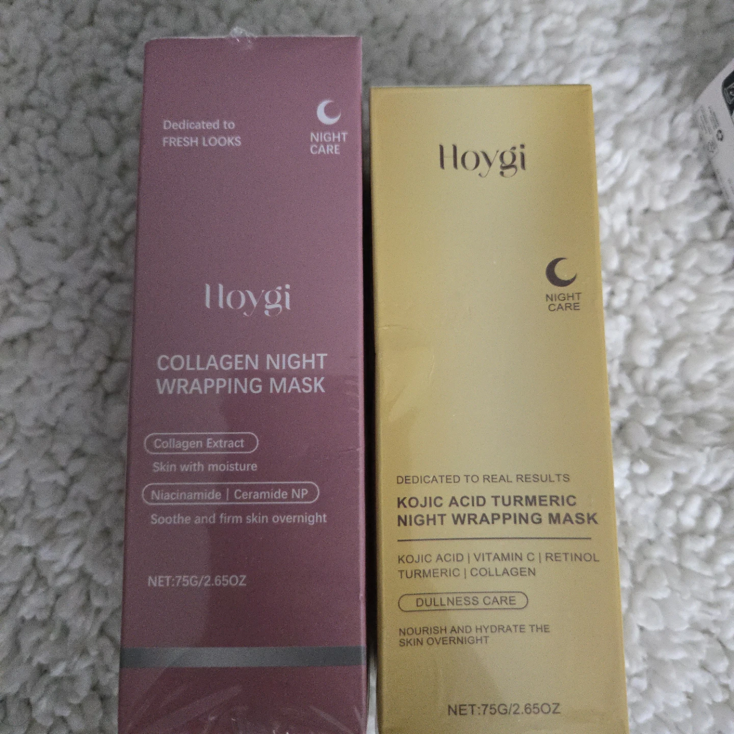Illygi Collagen and Kojic Acid Night Wrapping Masks