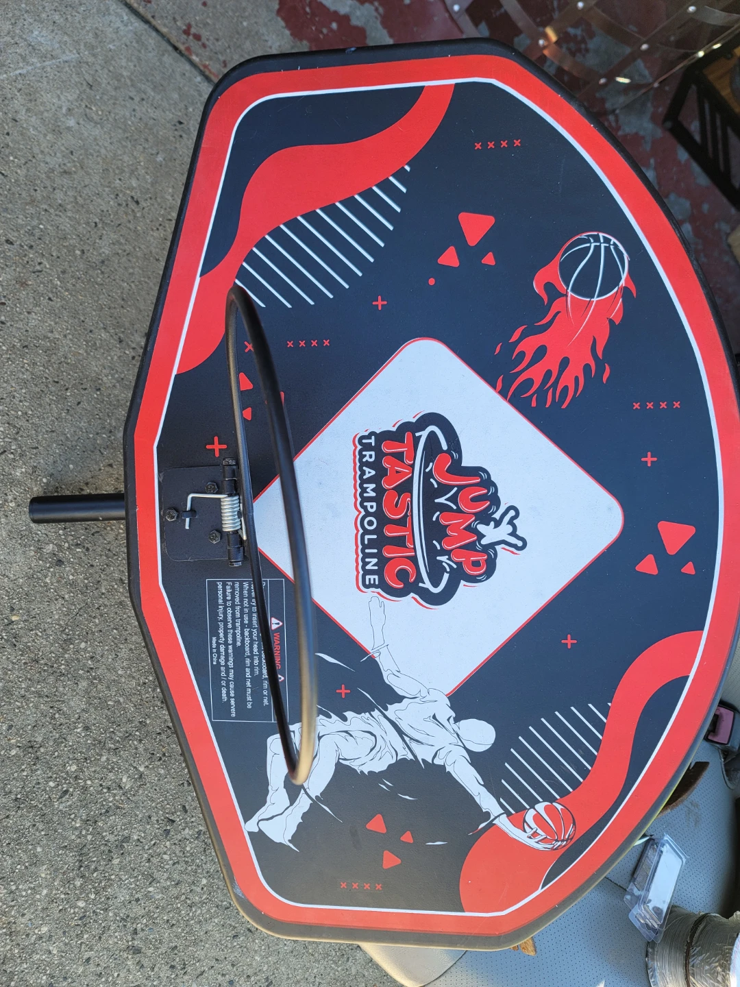 Jumptastic Trampoline Basketball Hoop - photo 2
