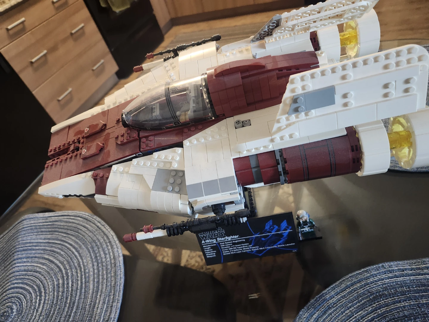 LEGO UCS  Star Wars A-Wing Starfighter set# 75275-1 - photo 4