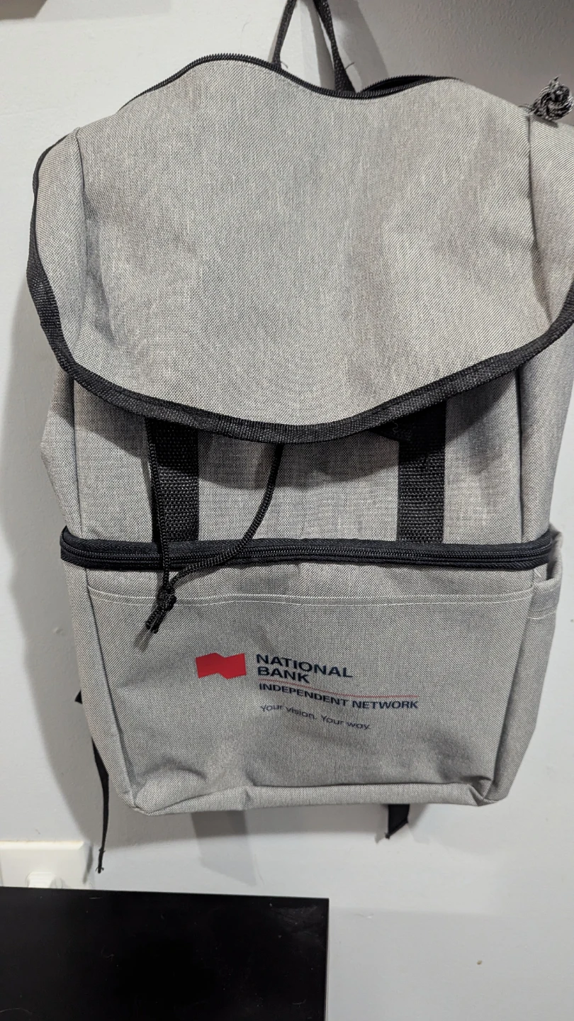 National Bank Independent Network Cooler  Backpack
