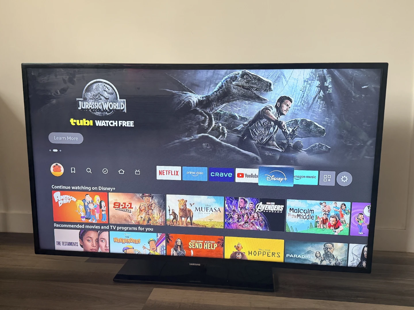 55” Inch Samsung Smart UHD TV. - photo 2