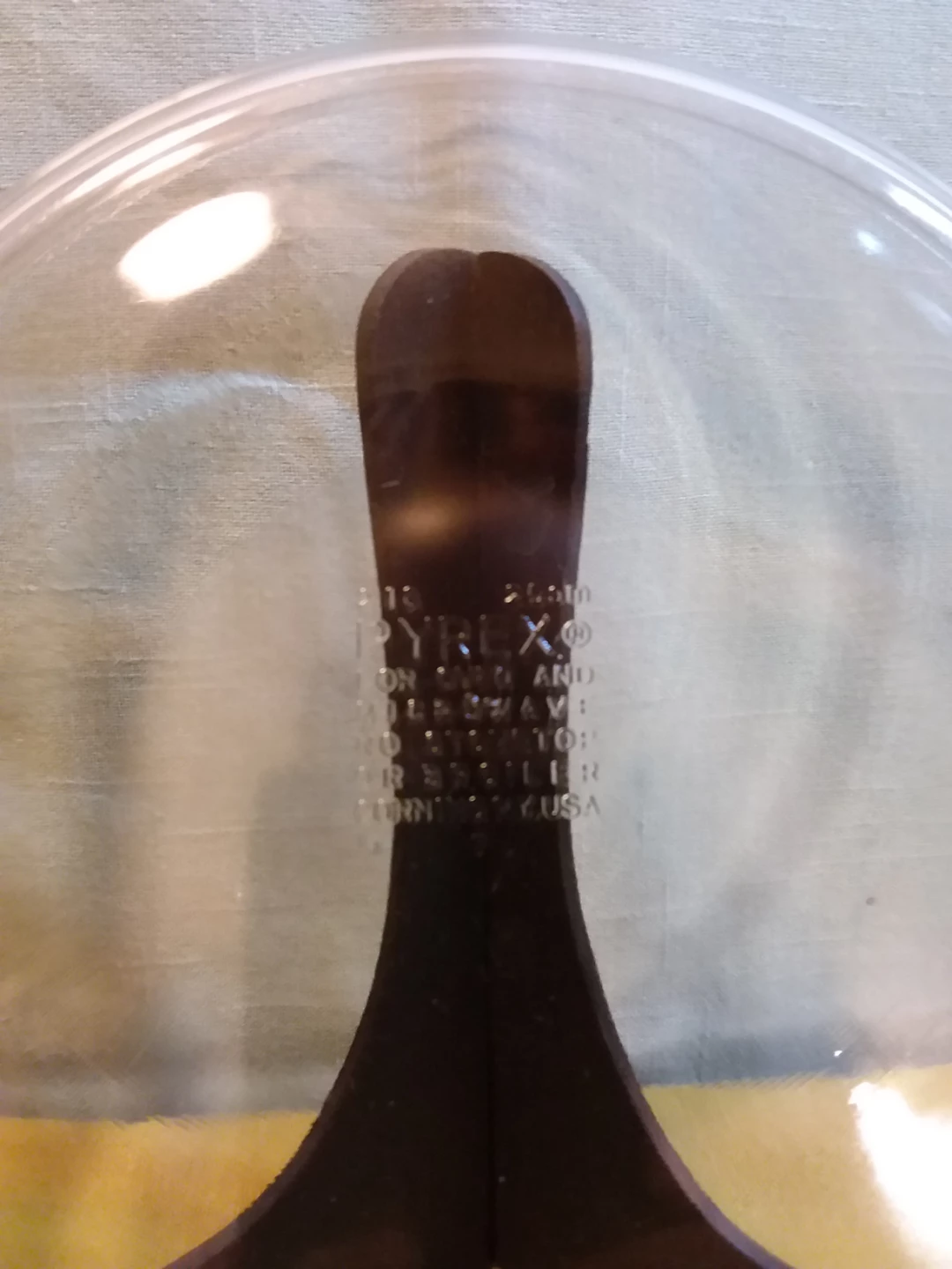 🥧 👩‍🍳 ➡️ Pyrex Clear Glass Plate 🥧 👩‍🍳 ⚽ - photo 2