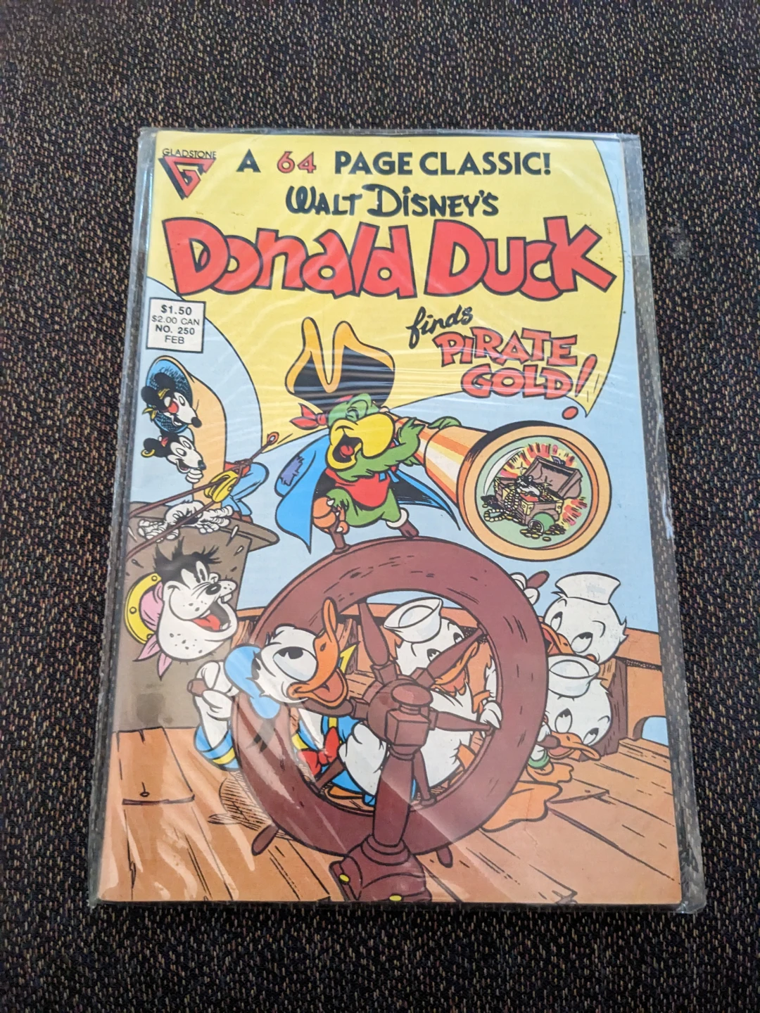 Walt Disney's Donald Duck Finds Pirate Gold! Comic Book