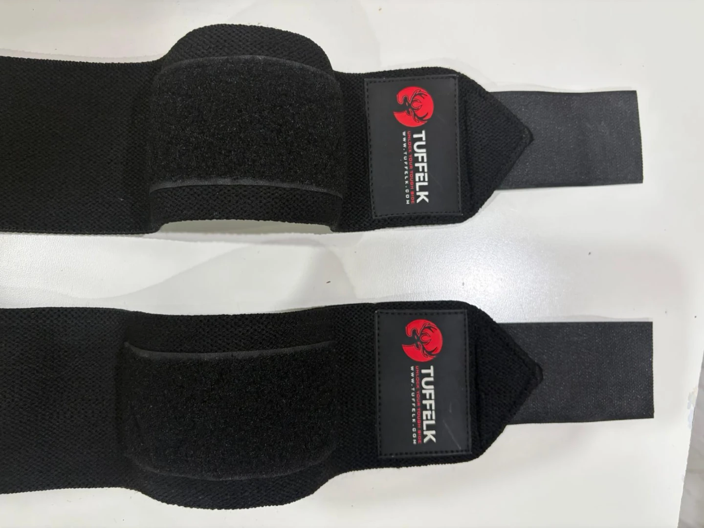 TUFFELK Black Wrist Wraps - photo 2
