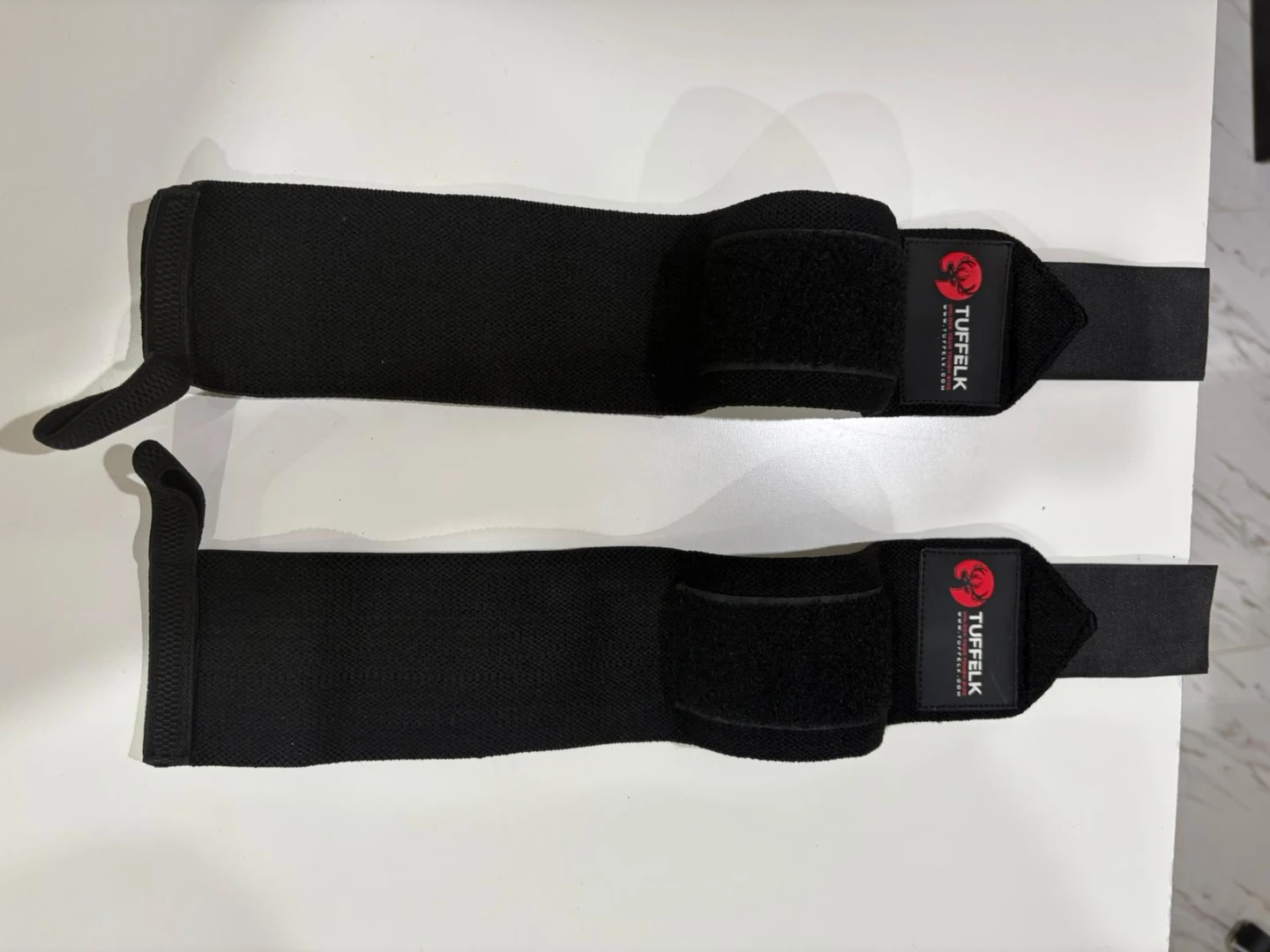 TUFFELK Black Wrist Wraps - photo 3