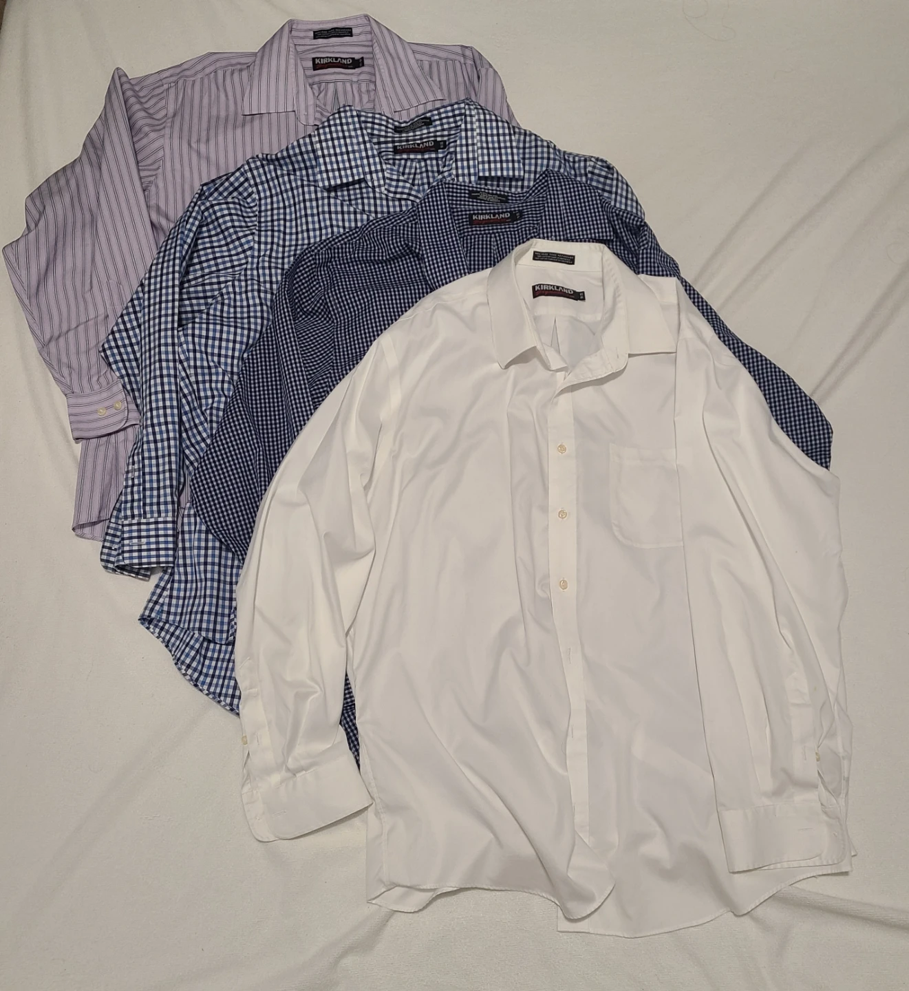 Men's XL Dress Shirts (8) and Suit Jackets (2) Bundle