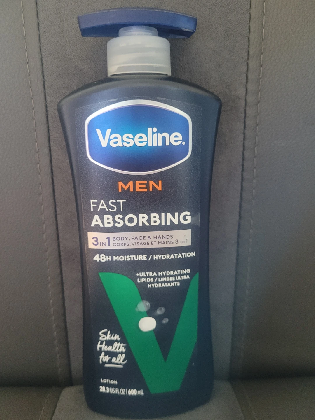 Vaseline Men Fast Absorbing Lotion 600 mL