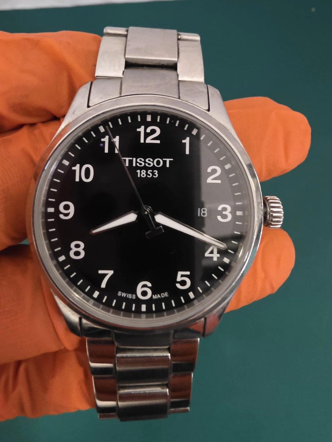 Tissot PR 100 Men's Watch Stainless Steel Bracelet Swiss 39mm